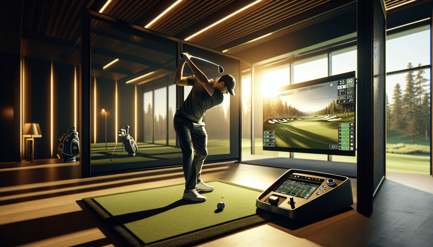 How to Practice Your Golf Swing Effectively on a Simulator
