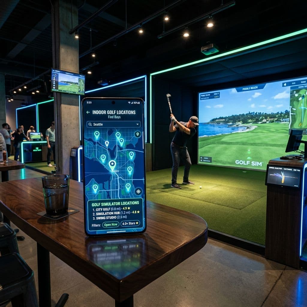 What Is GolfSimIQ? The Smart Way to Find Indoor Golf Simulators Near You