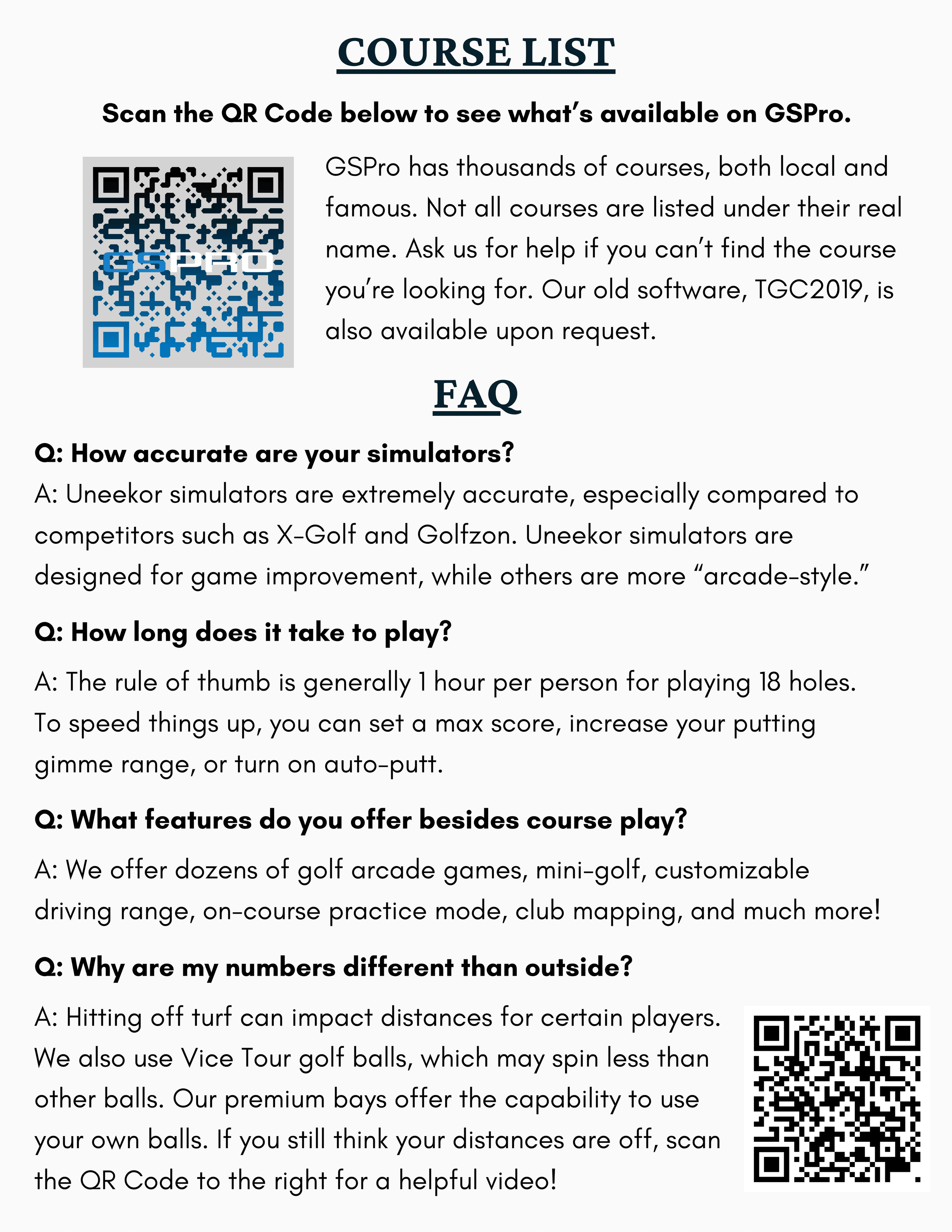 Mulligans Indoor Golf - Image 1